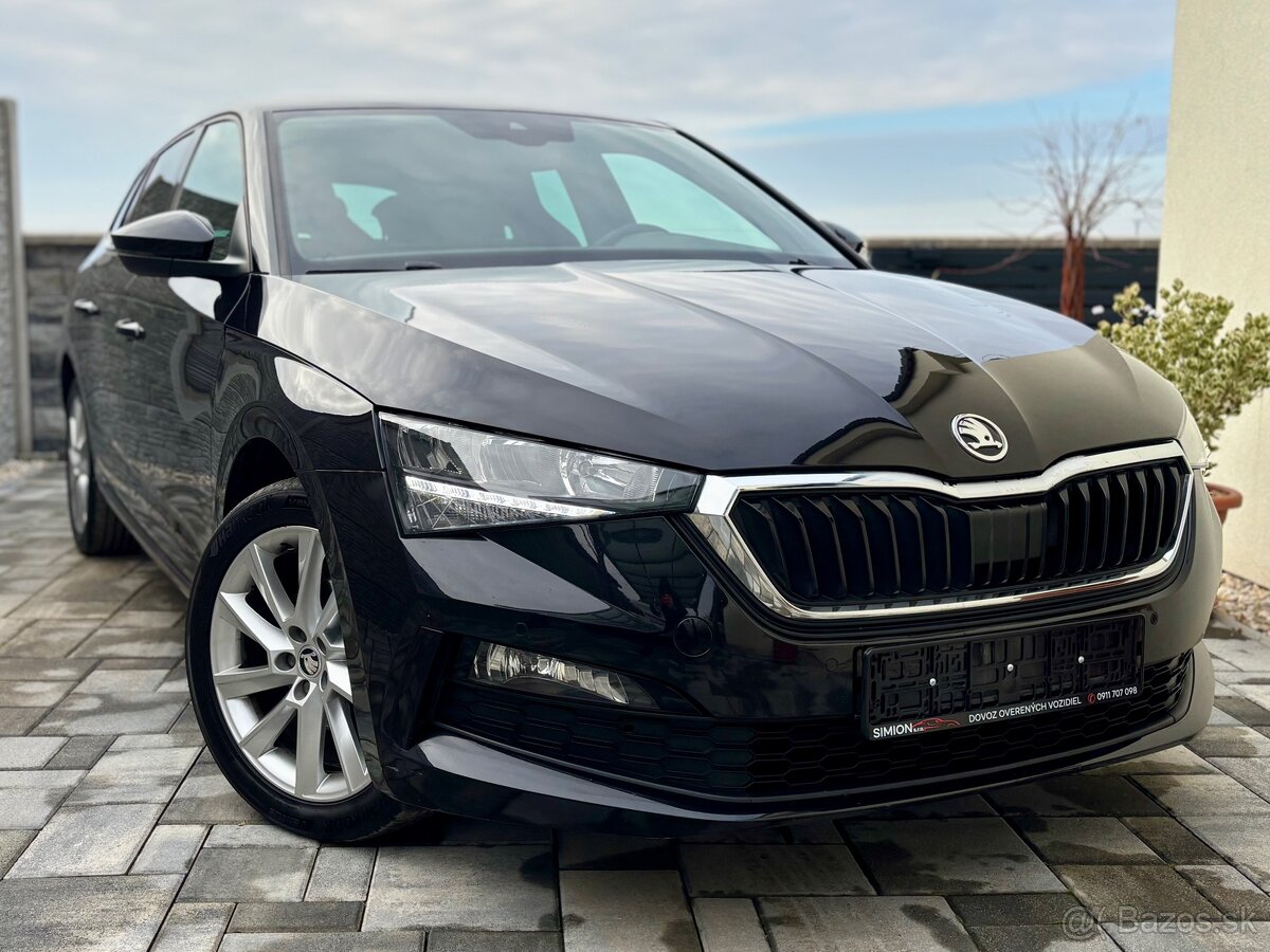 ŠKODA SCALA 1.5 TSI 110KW DSG 2020•VIRTUAL•NAVI•DPH