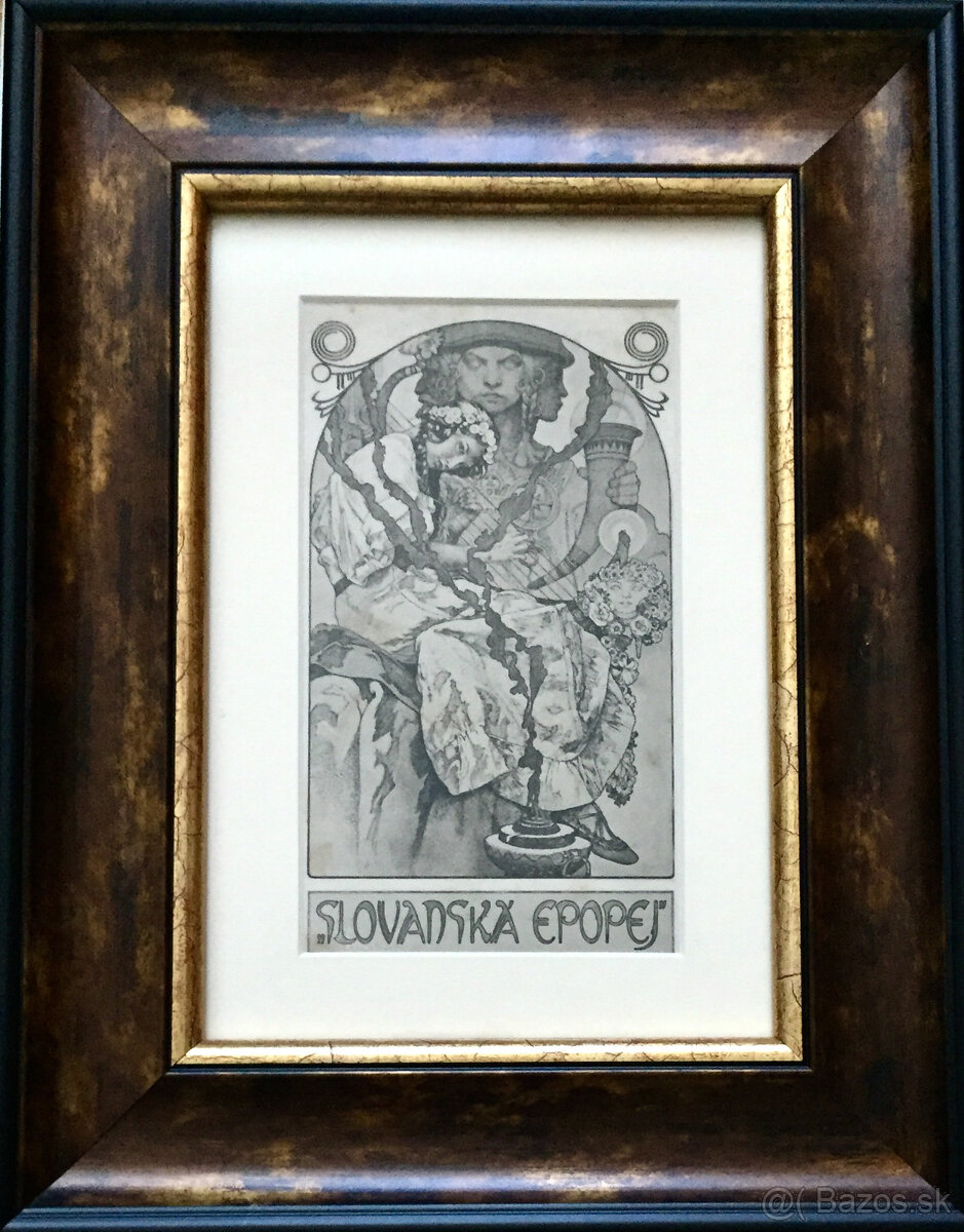 Predám dobovú tlač značenú Mucha