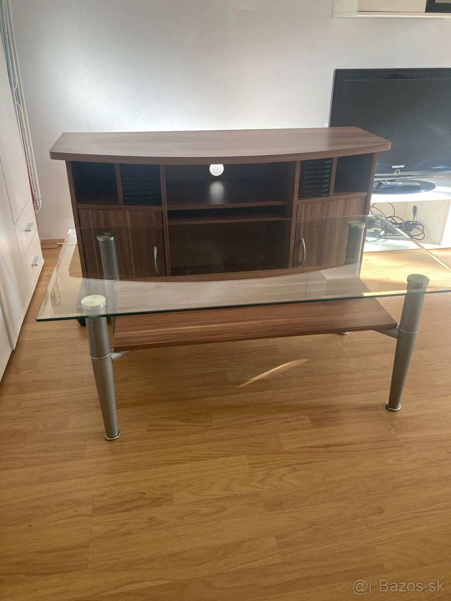 TV stolík + konferenčný stolík