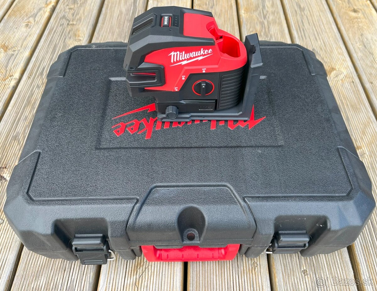 Milwaukee M12 CLL4P - krížový líniový laser