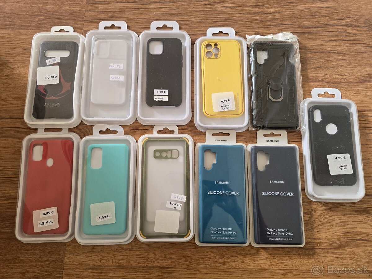 Obaly Samsung a Iphone nové