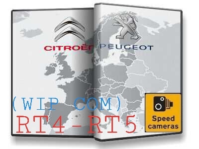 Mapy GPS ( RT4 /5 ) pre Peugeot Citroën.