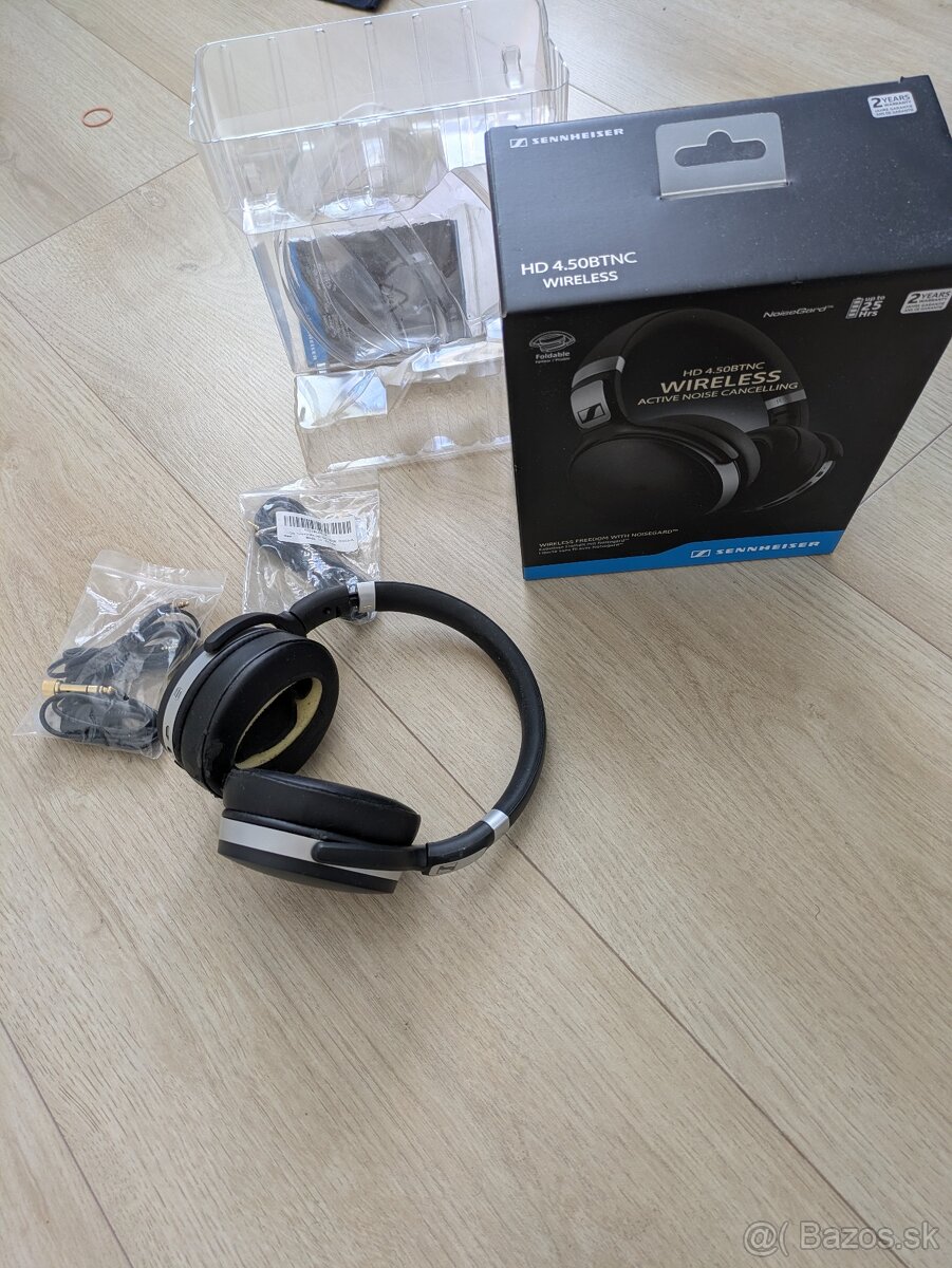 slúchadlá Sennheiser bezdrôtové s rušením vonkajšieho hluku