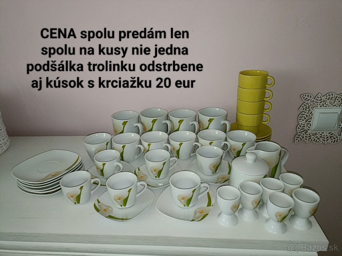 Šálky podšálky a iné