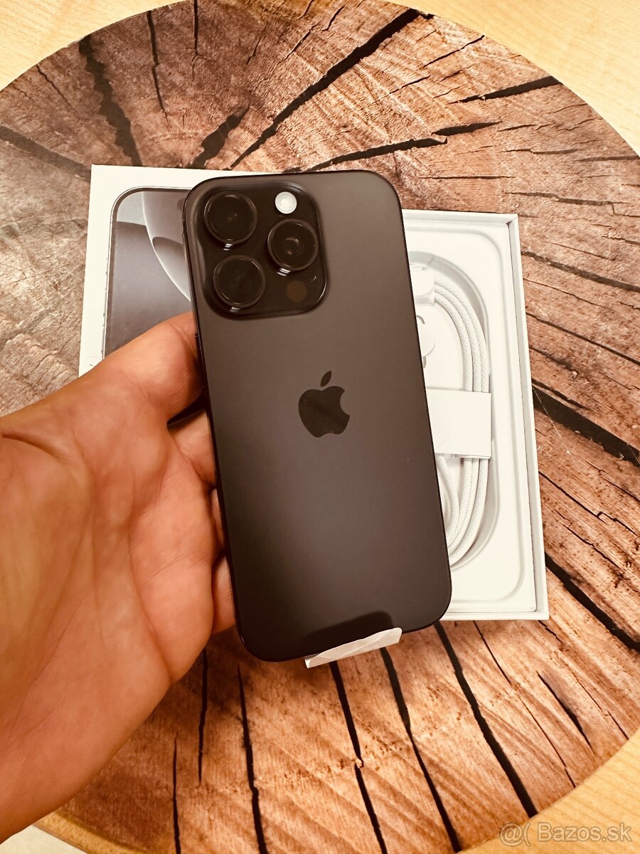 iPhone 16 pro 128 black neaktívny folia záruka