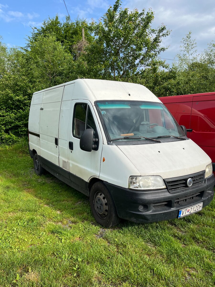 dodavka Fiat Ducato 2.3 JTD, 81 kw, rv 2002