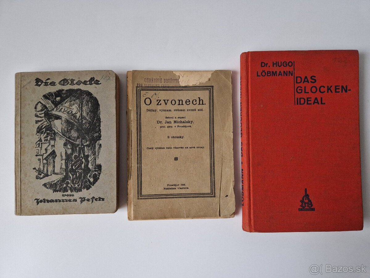 3x O zvonoch Glocke zvonárstvo zvony dejiny význam svätenia