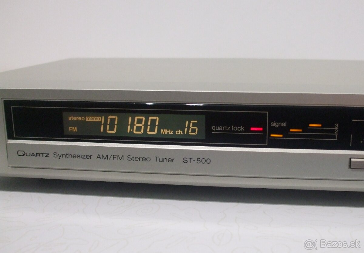 Strieborny tuner TECHNICS ST-500, vyborny zvuk, JAPAN =at05