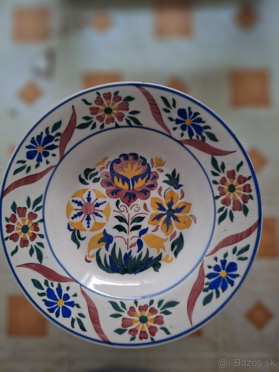 Maľovaný tanier - Kremnica