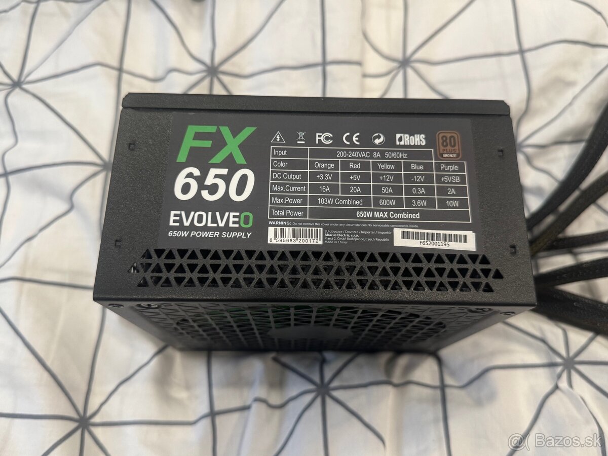 EVOLVEO 650W Zdroj