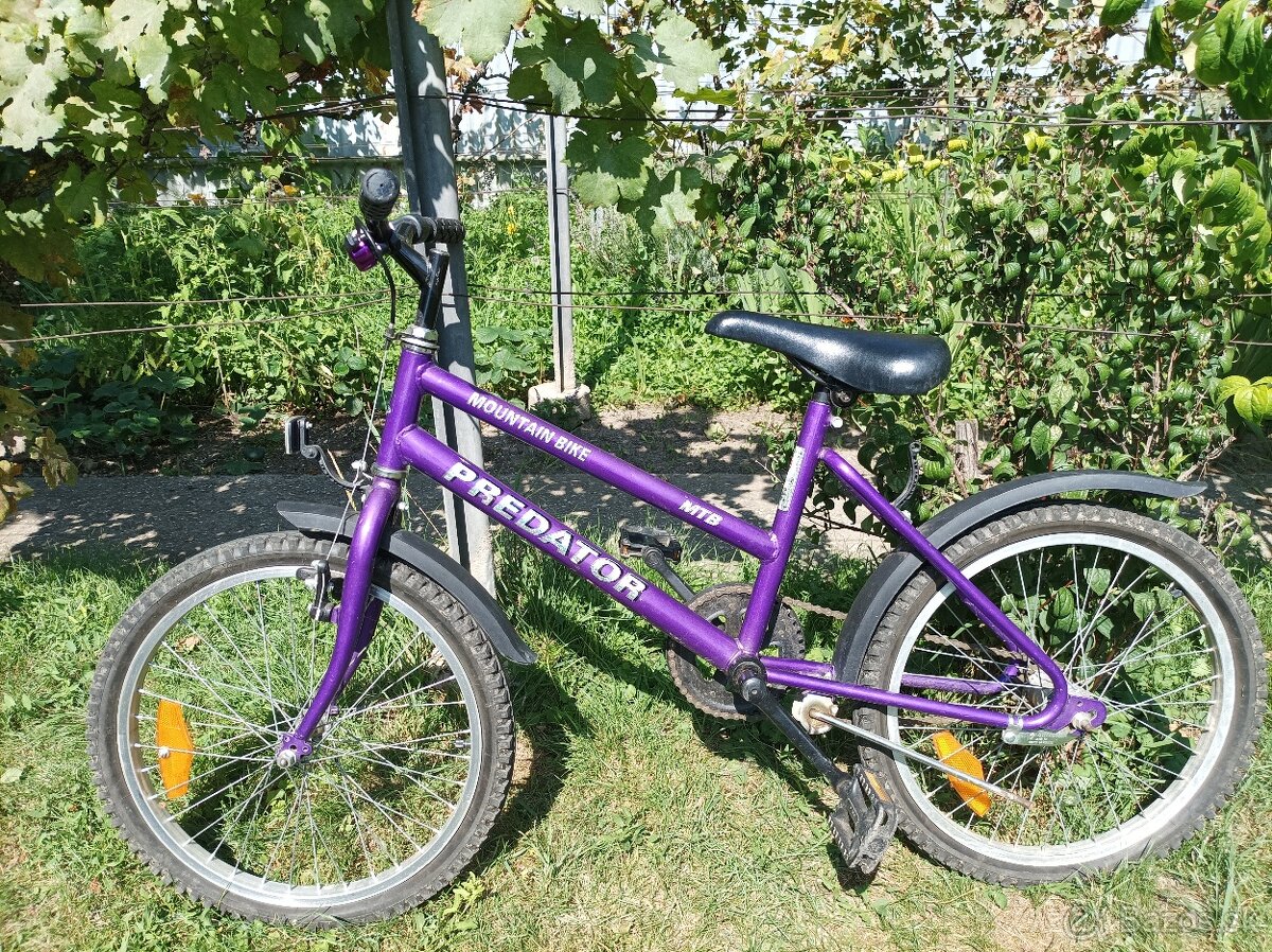 Detský dievčenský bicykel