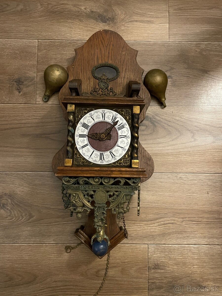 Predám historické závažové hodiny