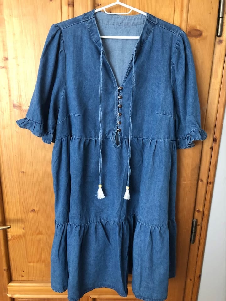 Riflové nové šaty