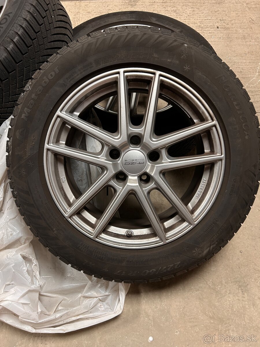 4x elektróny Anzio Split R17 +zimne obutie