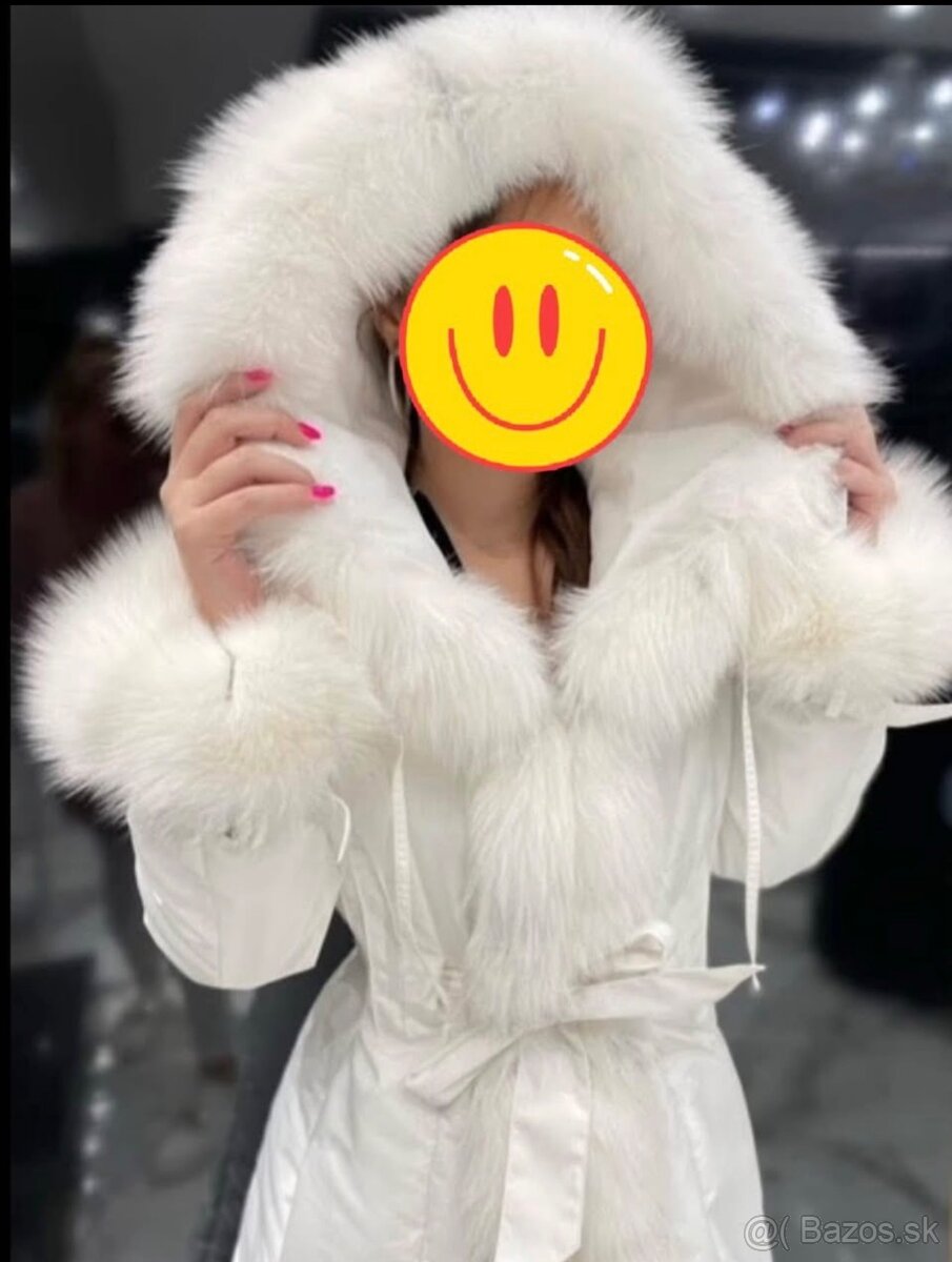 Zimny kabat s kozusinou