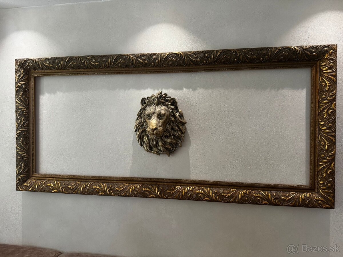 Masívny drevený rám na obraz