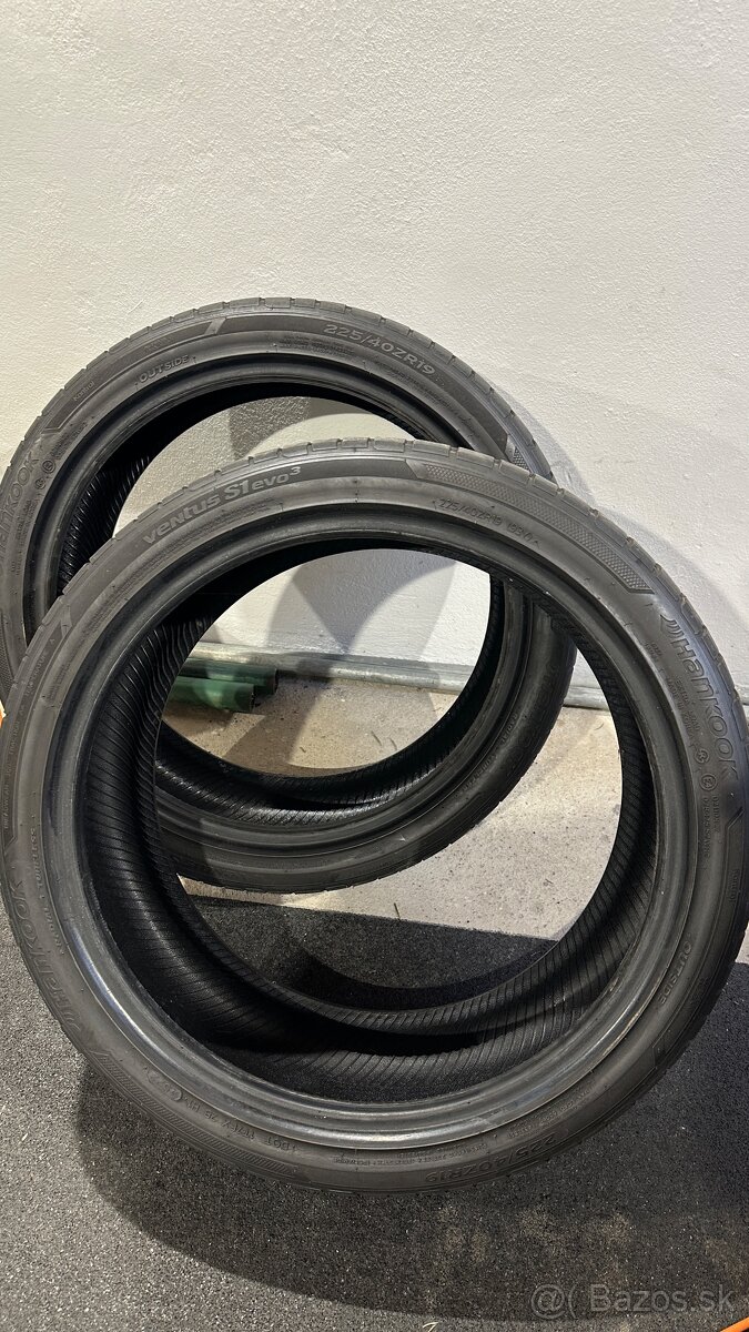 225 40 r19 Hankook Ventus s1 evo3
