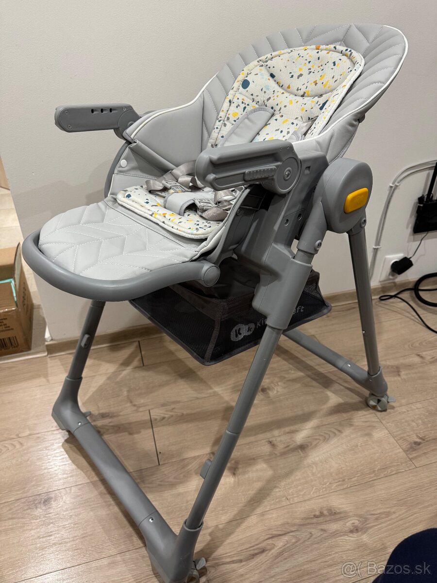 Detská stolička Kinderkraft Lastree Grey