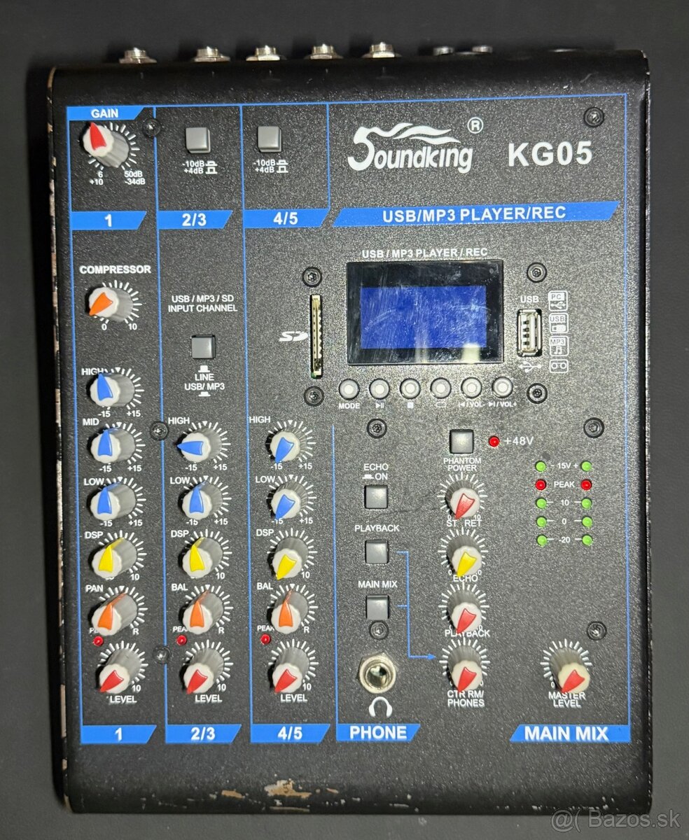 Mixážny pult Soundking KG05