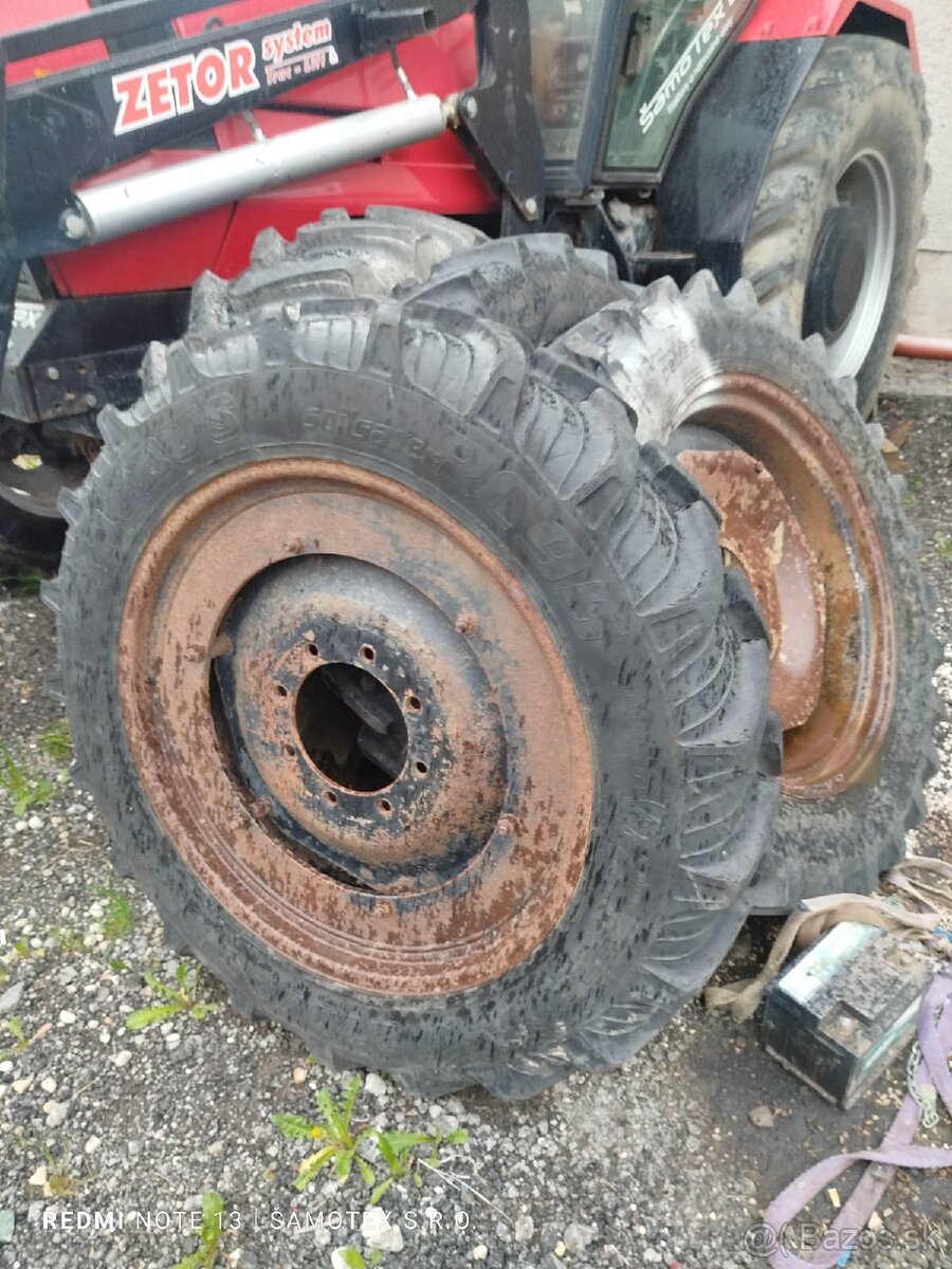 Predné kultivacne kolesa na cararro nápravu Zetor a iné