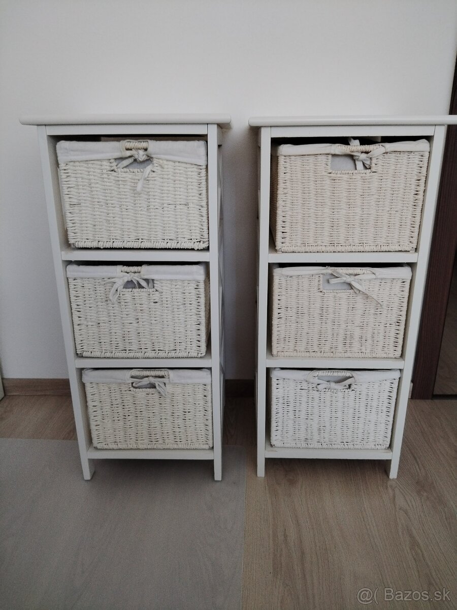 Komoda s košíkmi