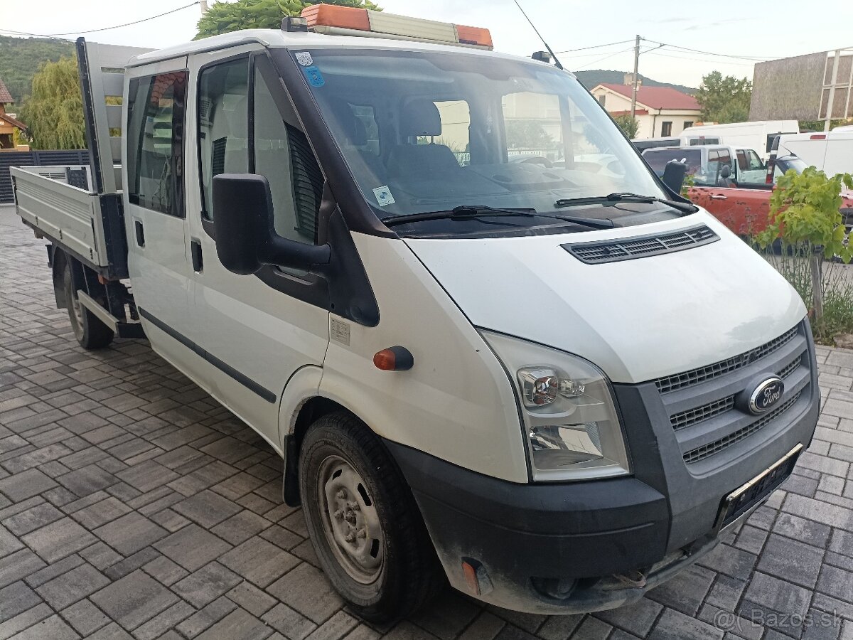 Ford Transit valník 2kabina 2.2d 114kw