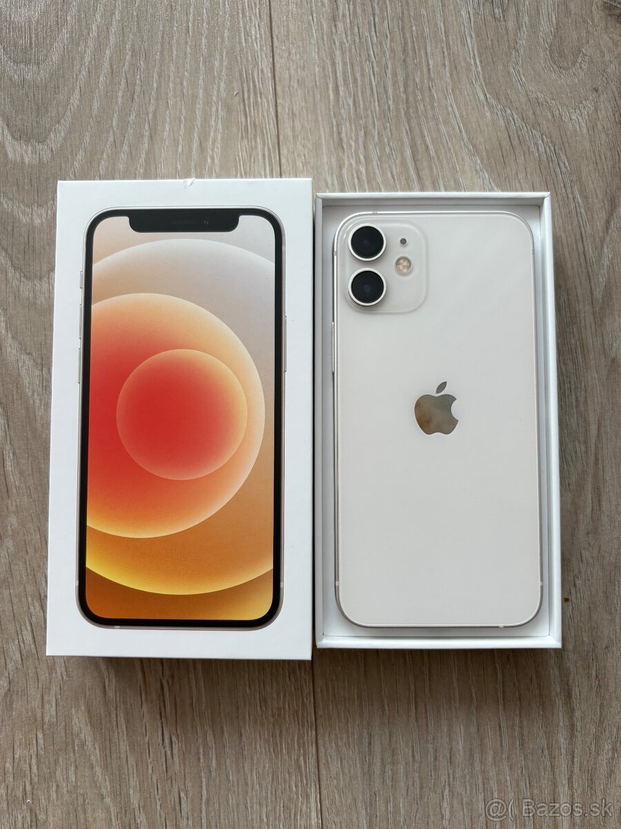 iPhone 12 Mini 128 GB biely