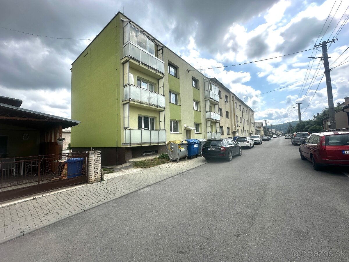 3 izbový byt s vlastným kurením 80m2