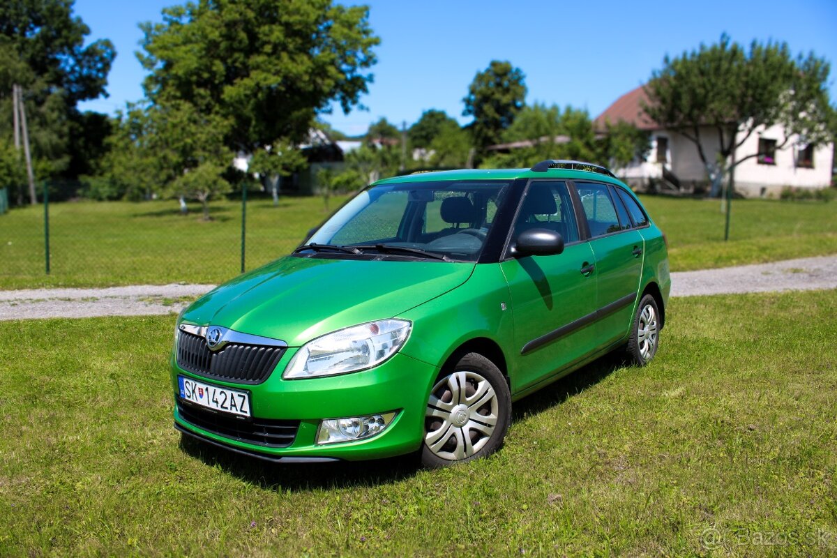 Škoda Fabia Combi 1.2 HTP, 1.Majiteľ, Kupované SR, 108258km