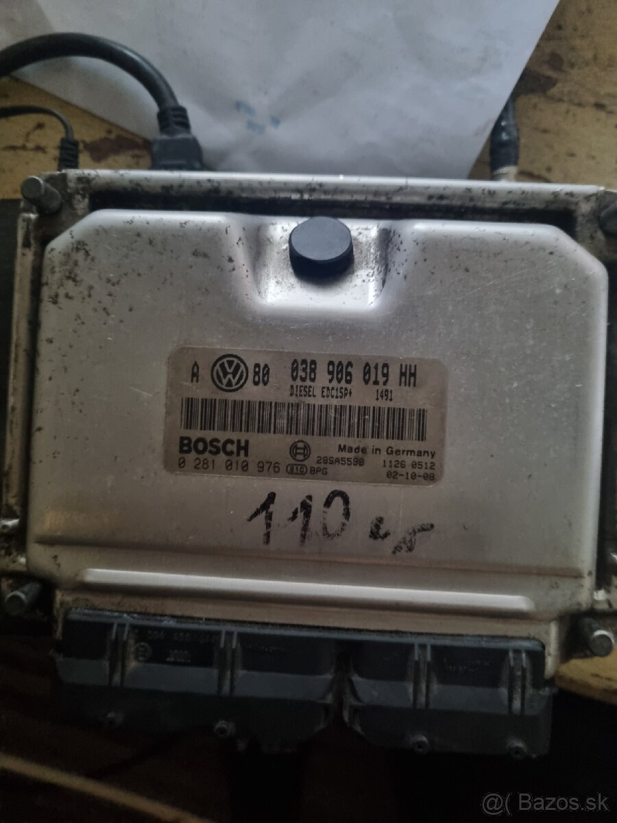 Riadiace jednotky motora 1.9 tdi pd