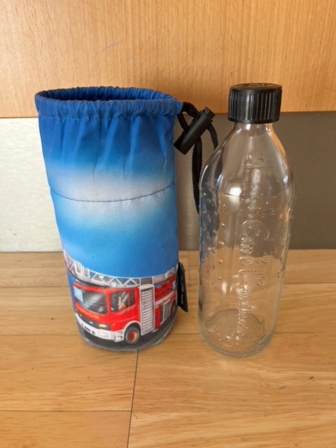 Detská zdravá sklenená fľaša EMIL - 0,4 l