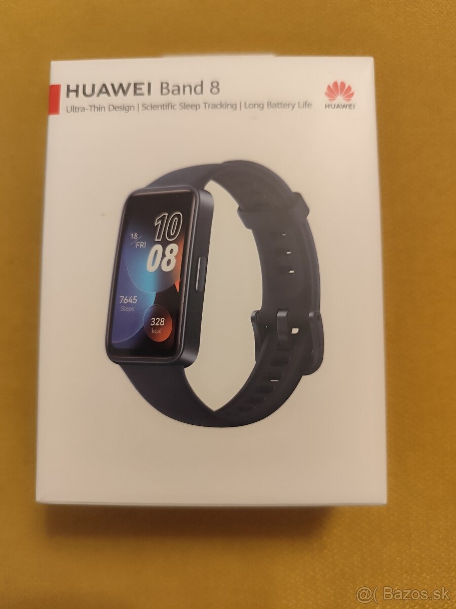 Huawei band 8 čierne