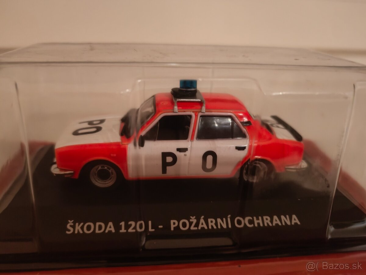 Škoda 120L-Požární ochrana 1/43 DeAgostini