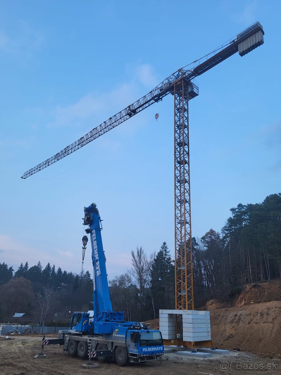 Vežový stavebný žeriav Soima 6018TL