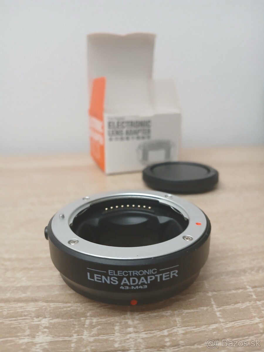 Redukcia M43 na Micro 4/3