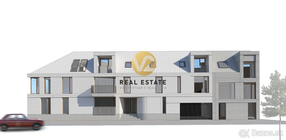 Na PREDAJ novostavba 3 i byt 92m2 v centre Nitry pri PARKU