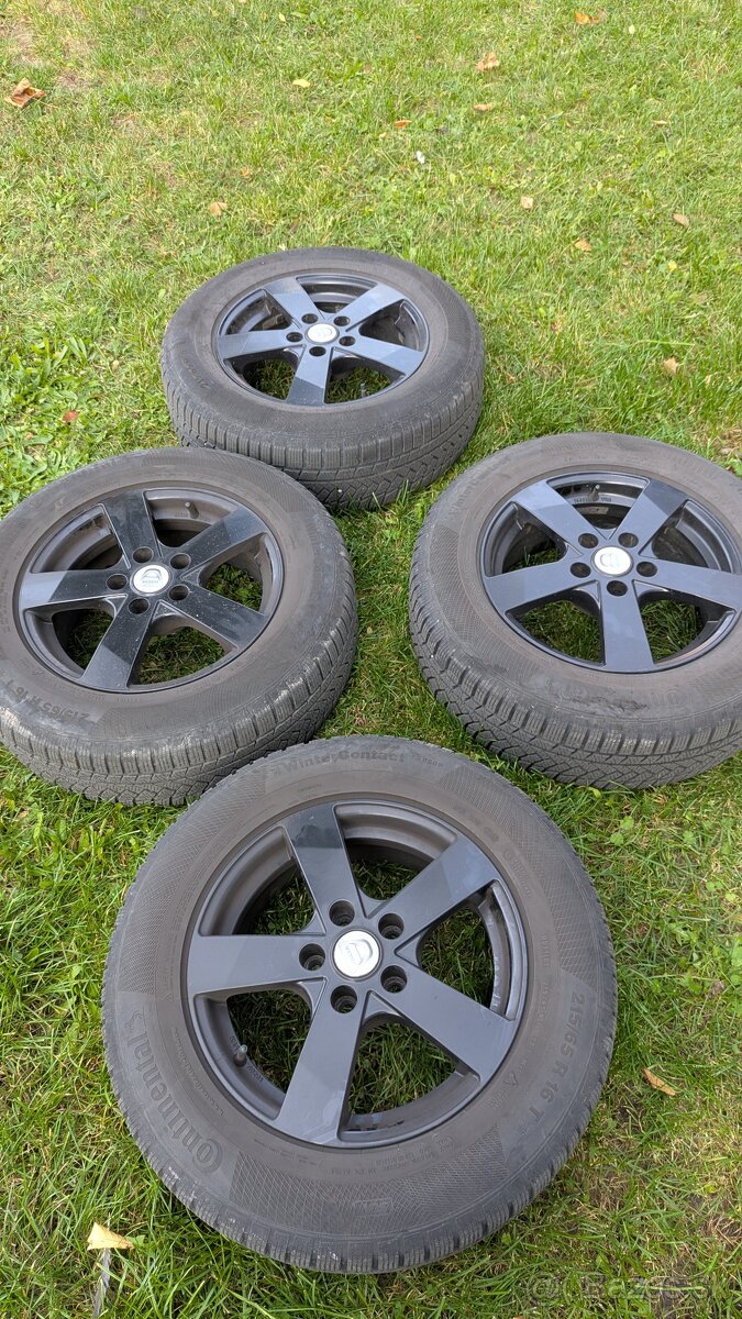 Zimna sada 16" 5x114,3 Dacia, Renault 215/65 R16