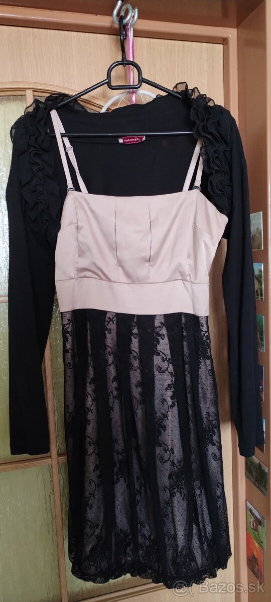 Dámske spoločenské šaty+bolerko  č.36/38