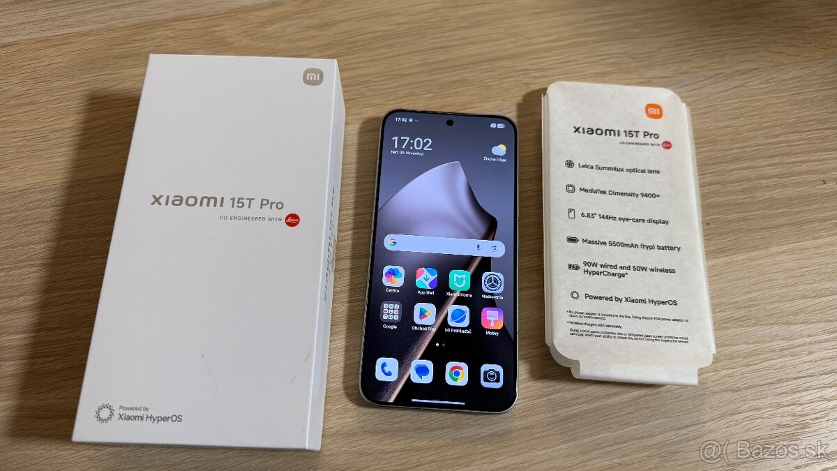 Vymenim Xiaomi 15T Pro  12/256gb kupeny v Alze