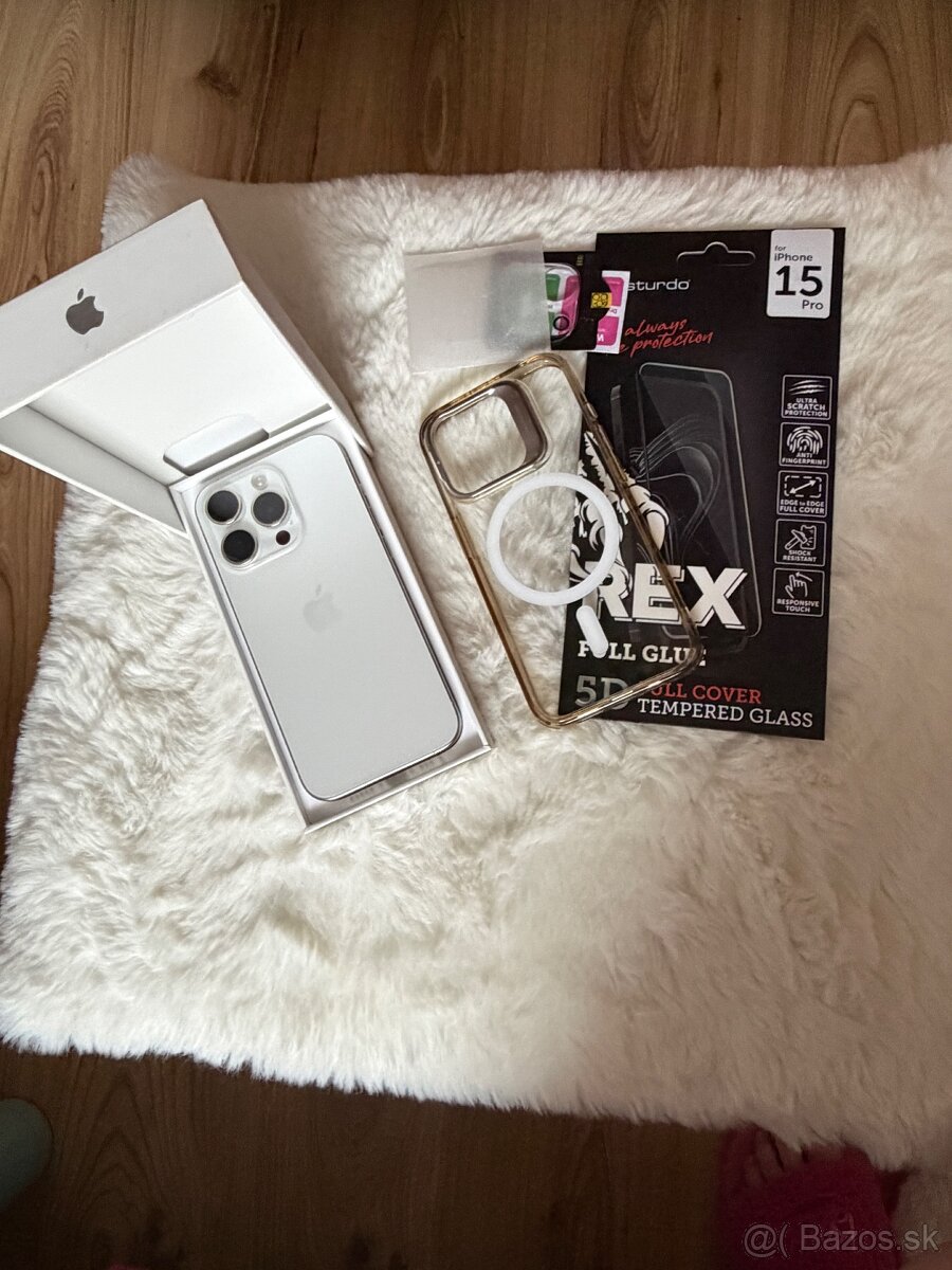 iPhone 15Pro 128GB White Titanium