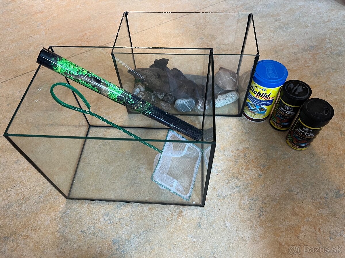 Predám akvárium terárium