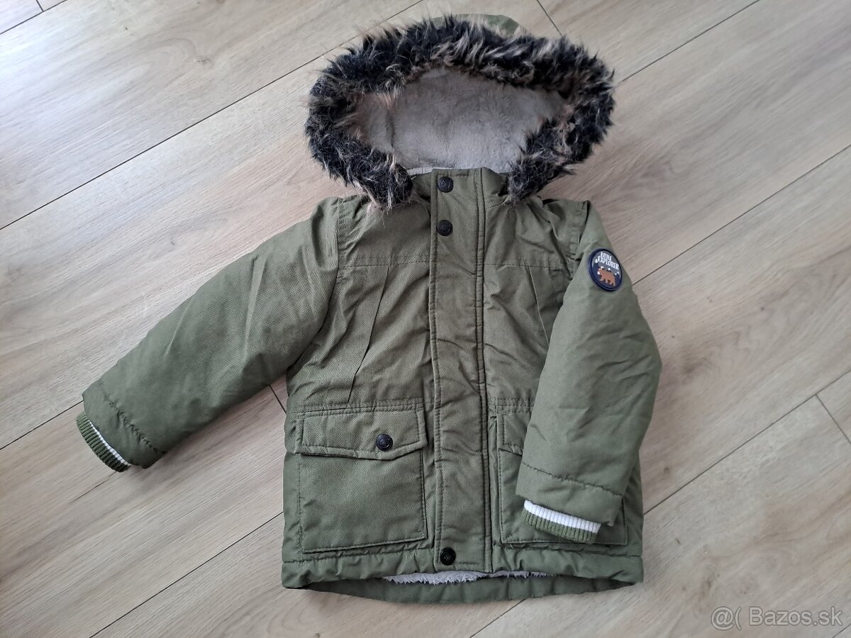 Zimná chlapčenská bunda veľ.80