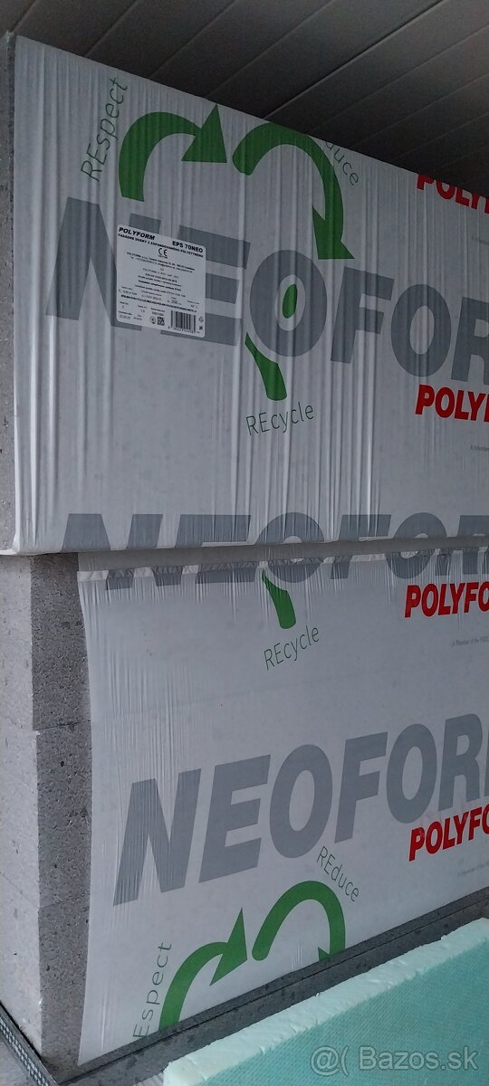 Fasádny polystyrén sivý EPS 70 Neo - 200 mm