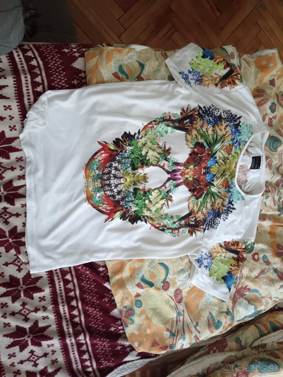 Predam tricko zara man xl, 44 pre muzov
