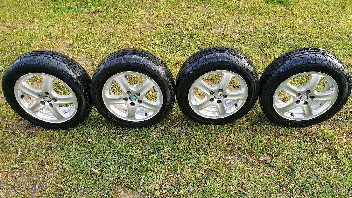 195/55r15 letné pneumatiky+disky