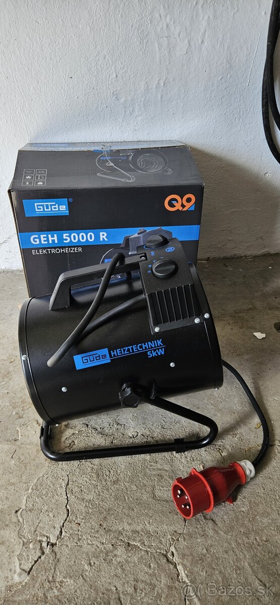 Güde Elektrický ohrievač GEH 5000 R