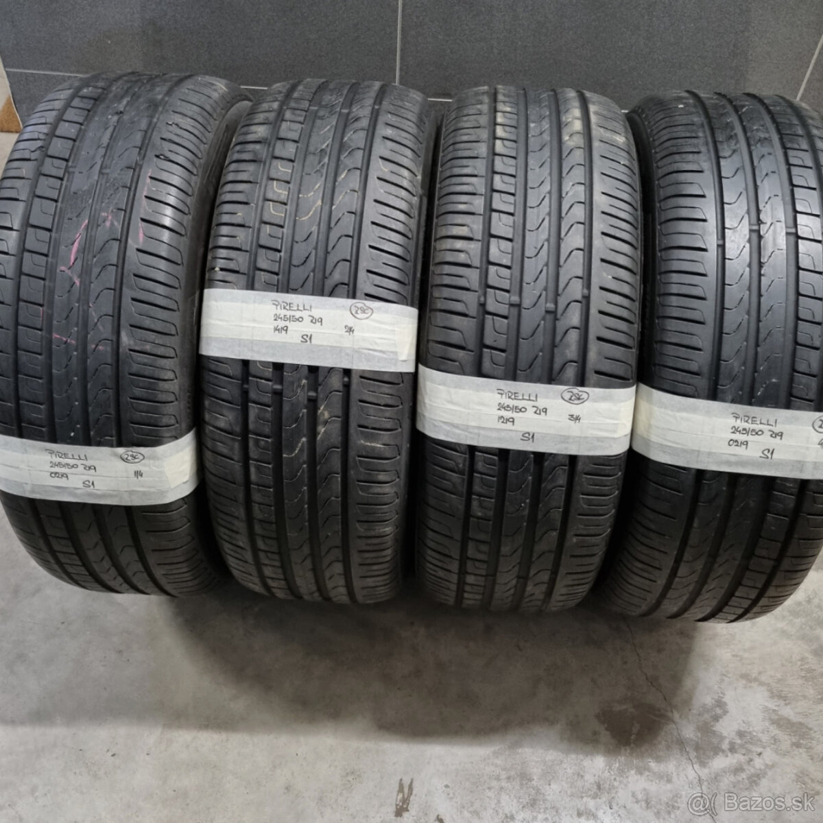 Letné pneumatiky 245/50 R19 PIRELLI