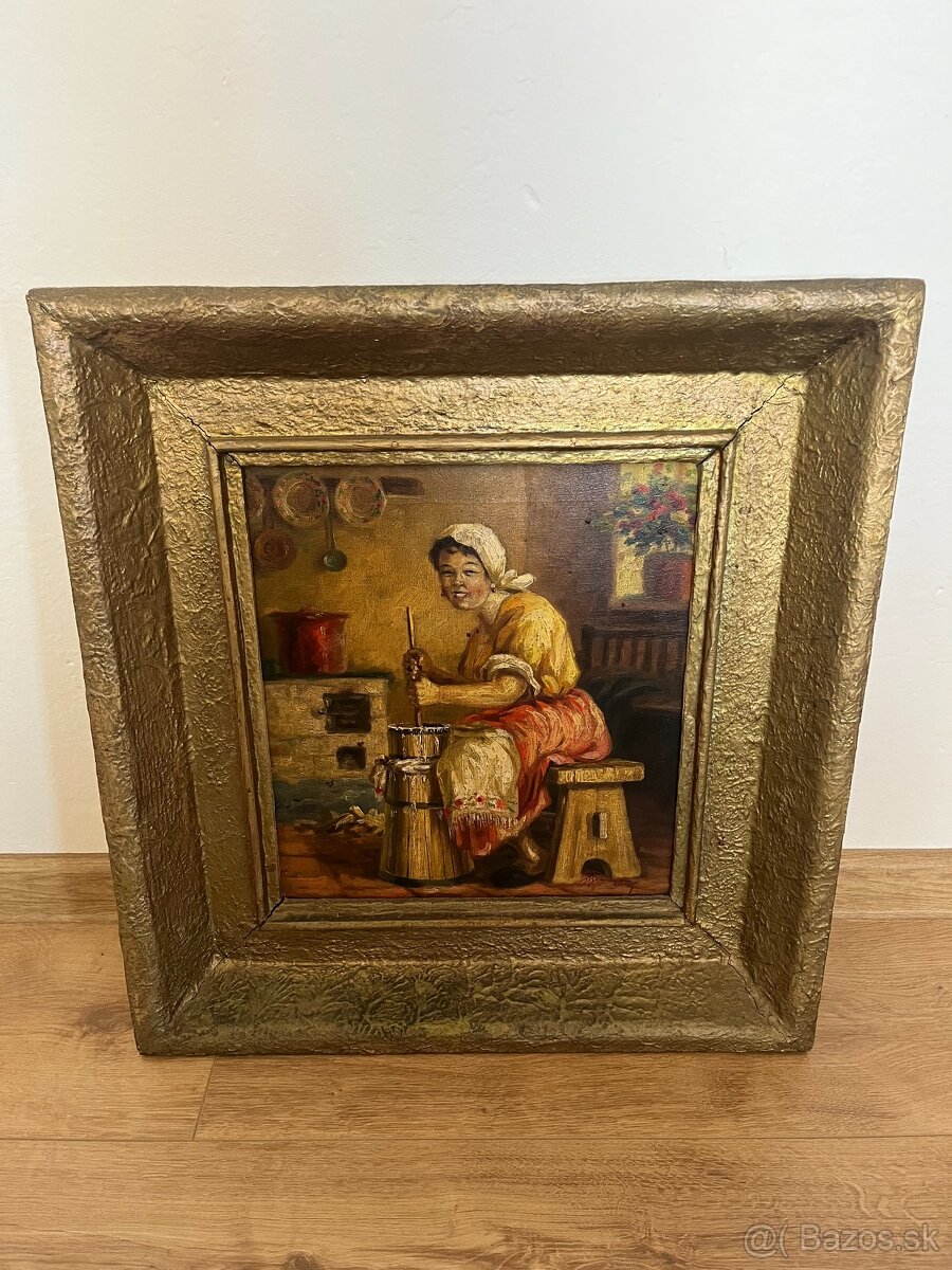 Predám starožitný obraz - 1951