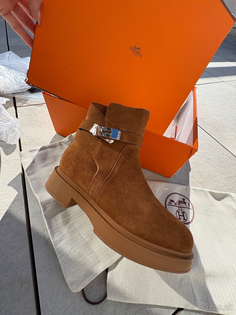 Hermes cizmy 38