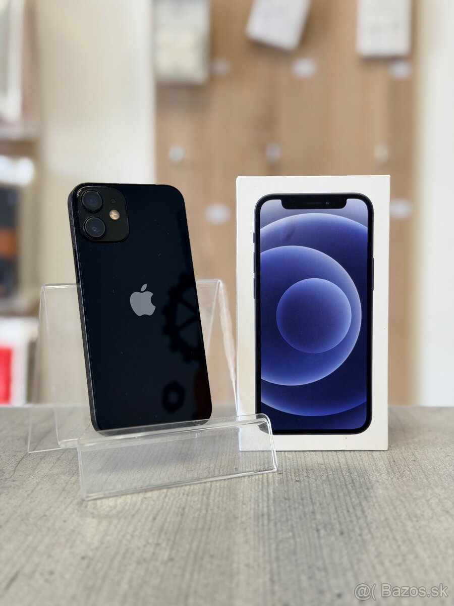 100% BATÉRIA - Apple iPhone 12 Mini 64GB Midnight